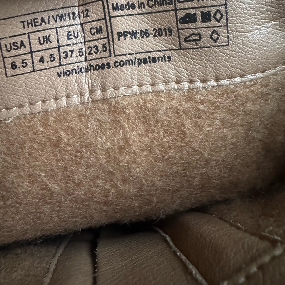 Vionic Holden Thea Ankle Waterproof Leather Upper Zip Ankle Boot Brown Size 6.5 - Picture 10 of 12